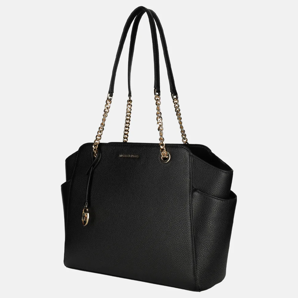 Michael Kors Jacquelyn shopper black bij Duifhuizen